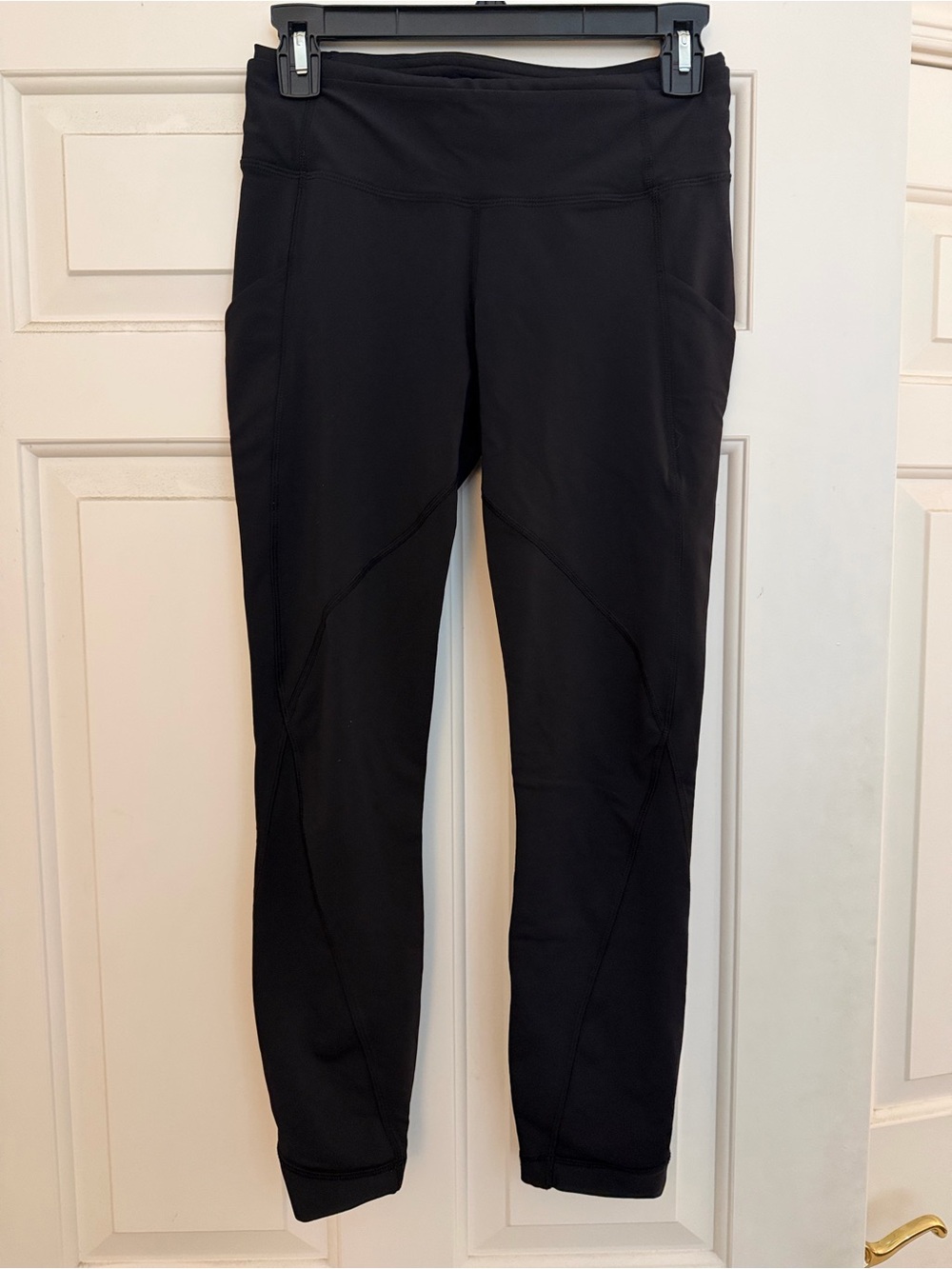 Black High-Rise Lululemon Leggings - Women's